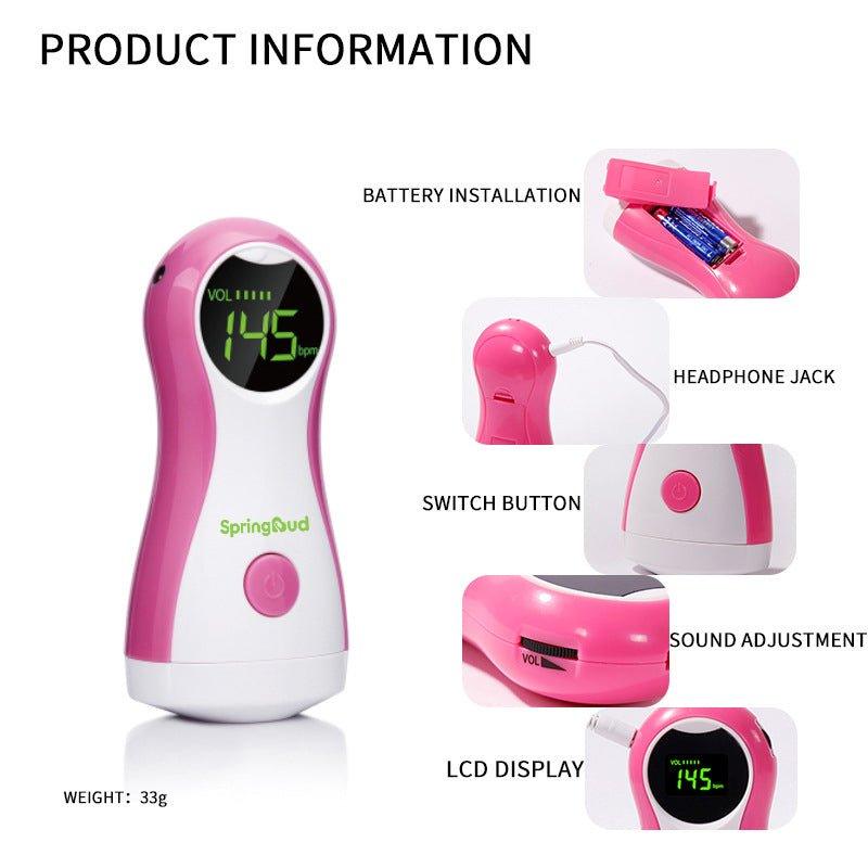 FD220 / JPD-100S5 Fetal Doppler, Baby Heartbeat Monitor