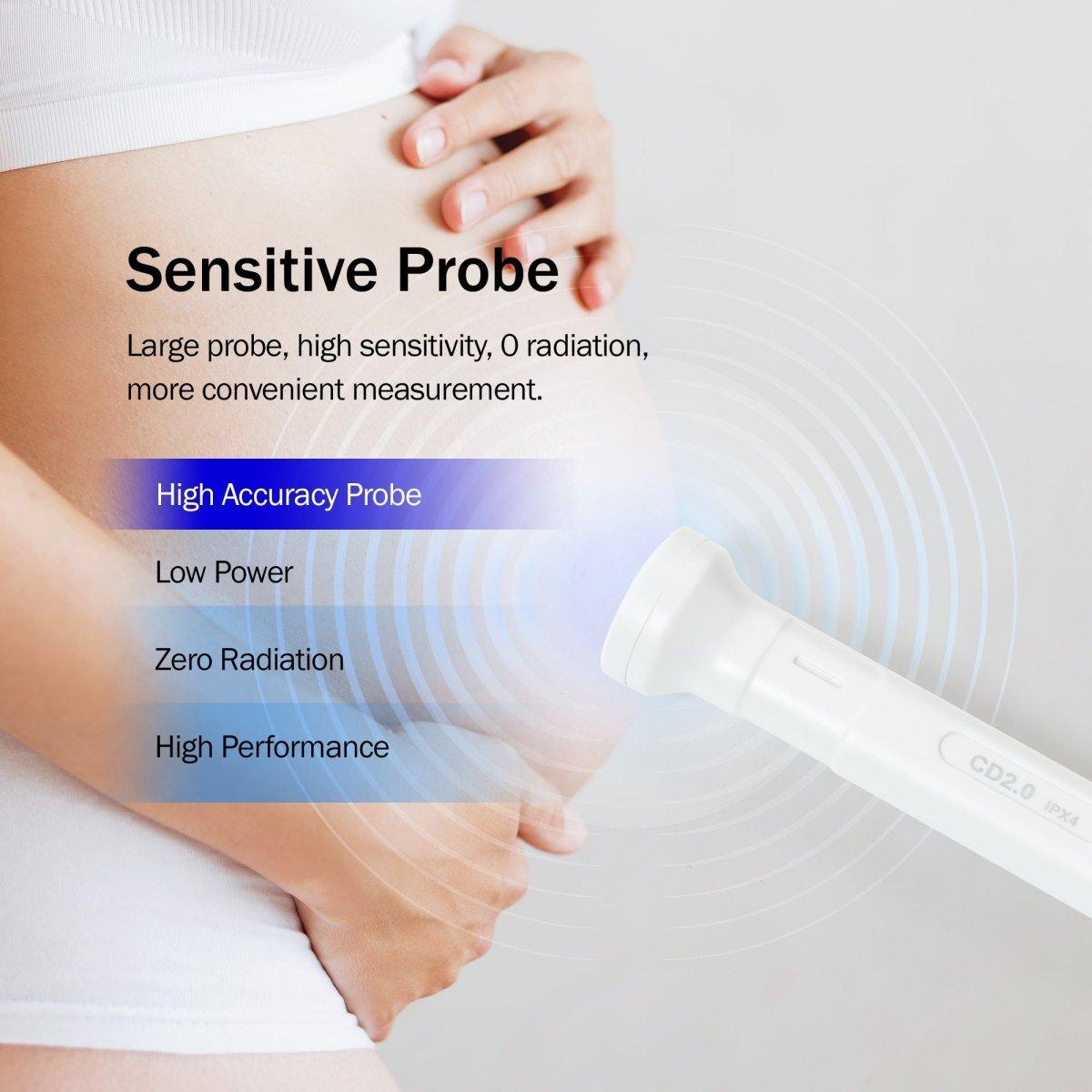 SpringBud FD-400B Fetal Heart Doppler, Doppler Fetal Monitor