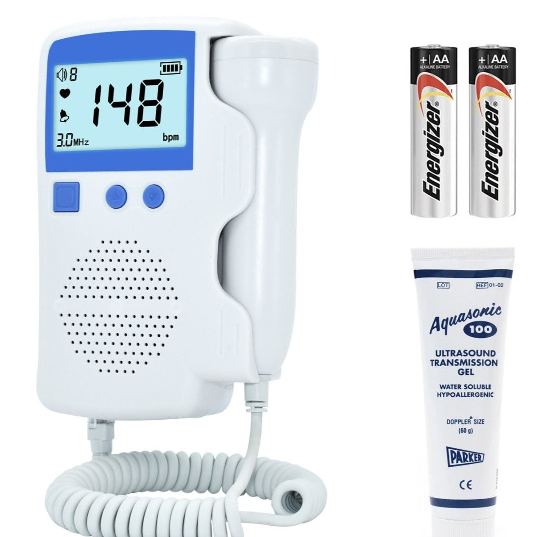 Baby's Heartbeat Heart Doppler Torontek R88 Fetal Heart