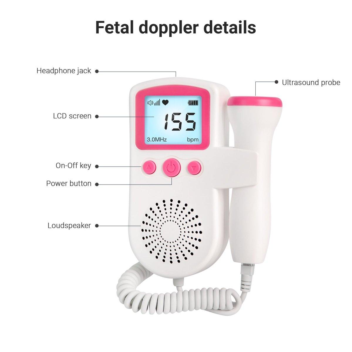 Doppler ultrasound best sale fetal heart rate